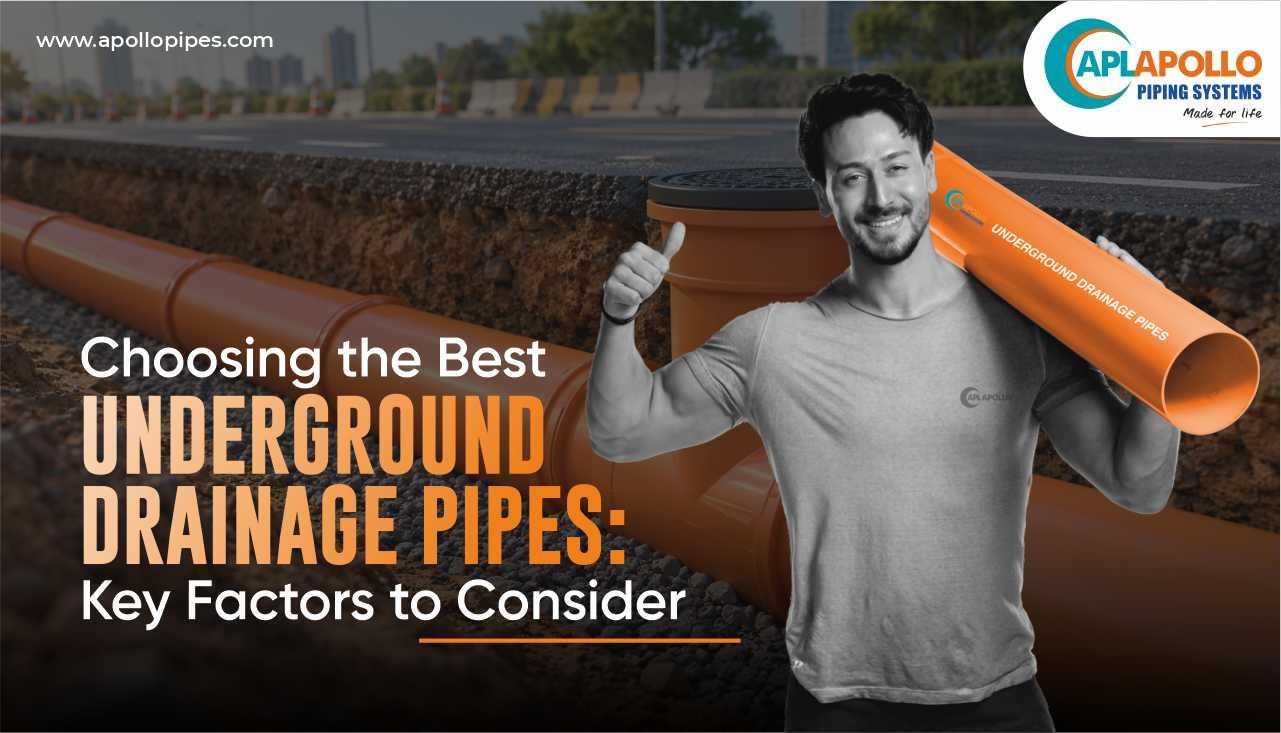 Underground Drainage Pipes