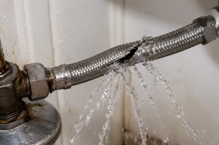 burst flexi hose